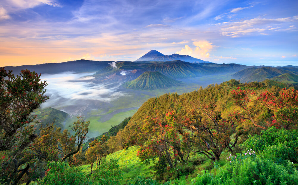 Vista del Tengger Semeru National Park