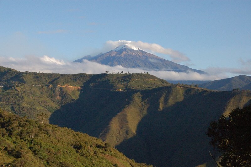Vista del Nevado del Huila
