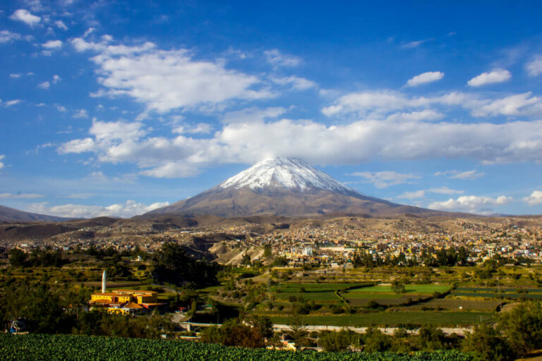 Ascendemos al volcán Misti en Arequipa, al sur del Perú