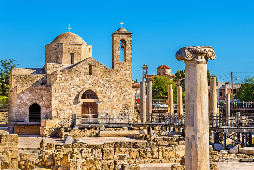 Basílica Panagia Chrysopolitissa en Pafos