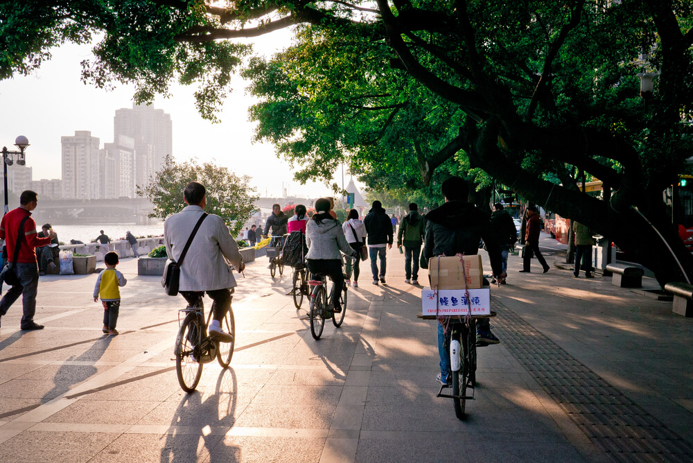 Bicicletas en China