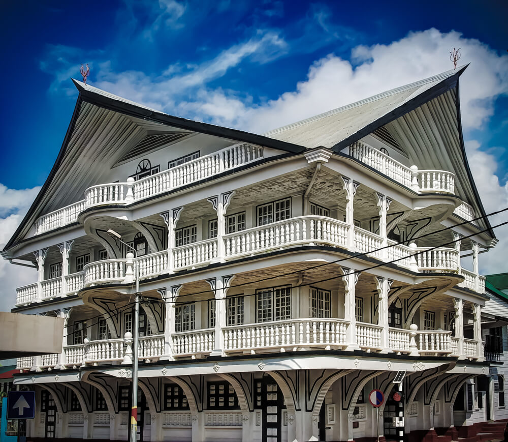 Casa de madera en Paramaribo