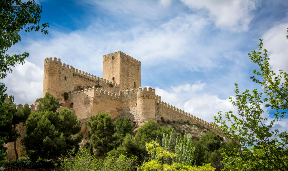 Vista del castillo