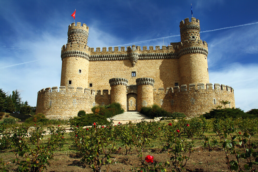 El Castillo De Los Mendoza En Manzanares El Real — Mi Viaje