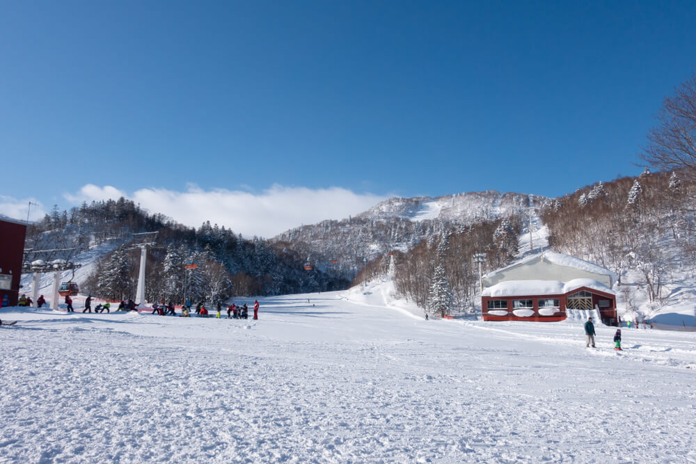Centro de esquí cerca de Sapporo