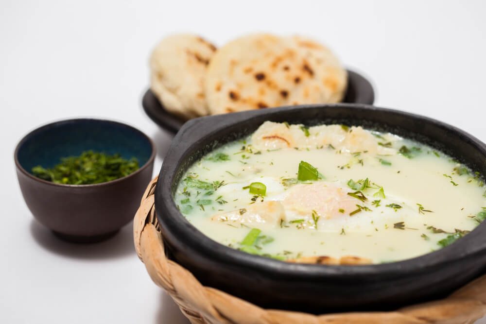 Plato de changua