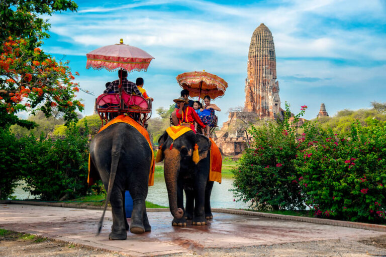 El elefante, el símbolo nacional de Tailandia