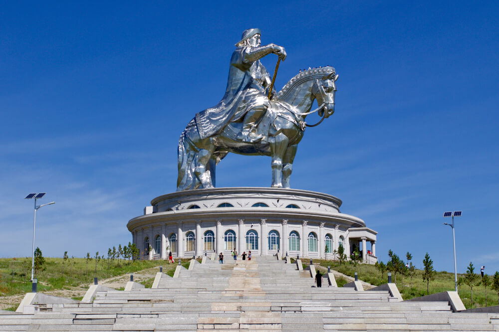 Estatua de Gengis Kan, uno de los monumentos más extraños
