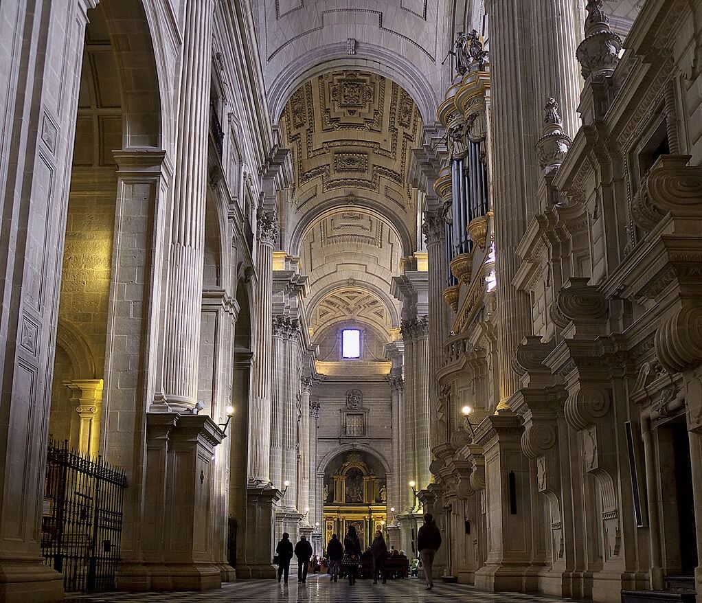 Interior de la catedral de Jaén