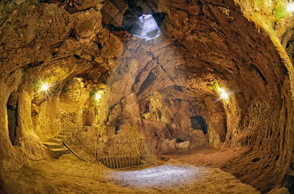Interior de Derinkuyu