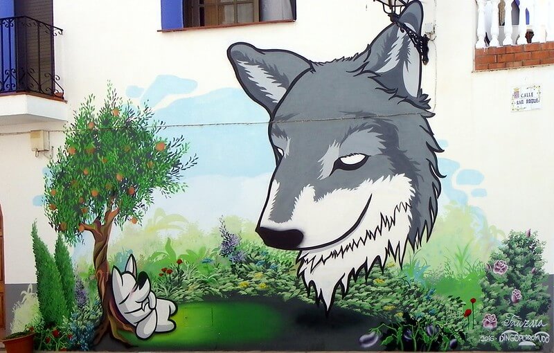 Mural en Fanzara