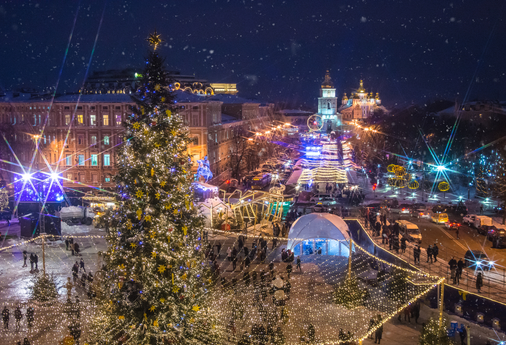 Plaza de Sofía en Kiev