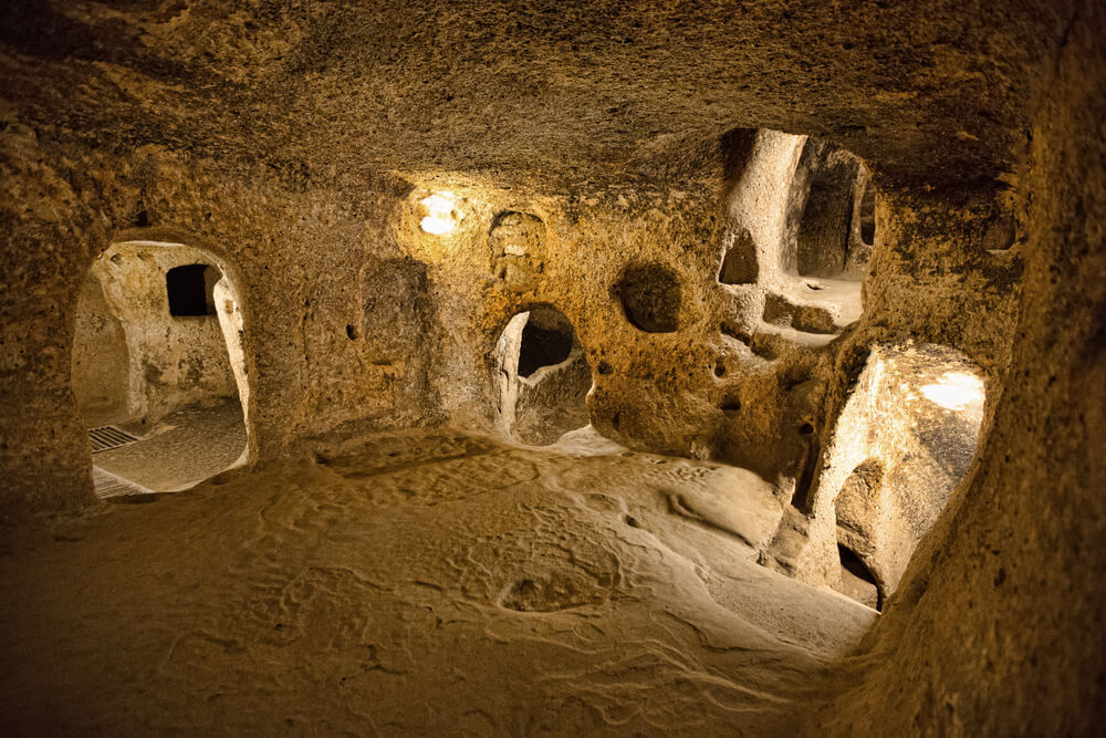 Interior de la cueva