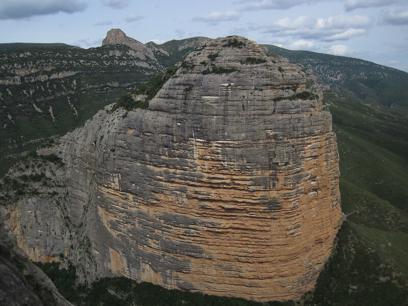 Salto deRoldán en la sierra de Guara