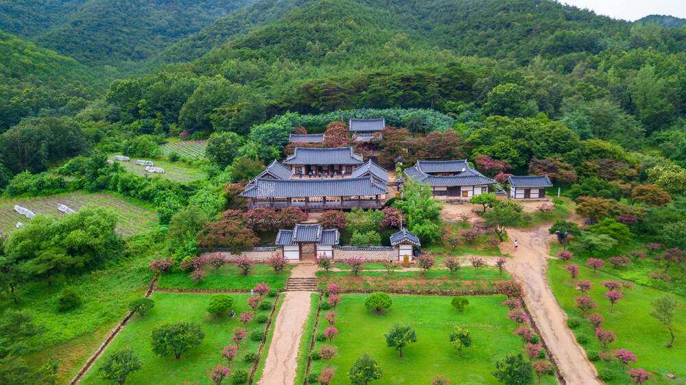 Vist aérea del templo Haeinsa