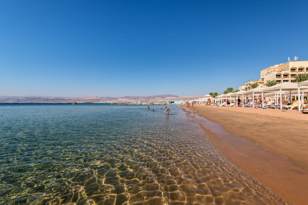 Playa en Aqaba