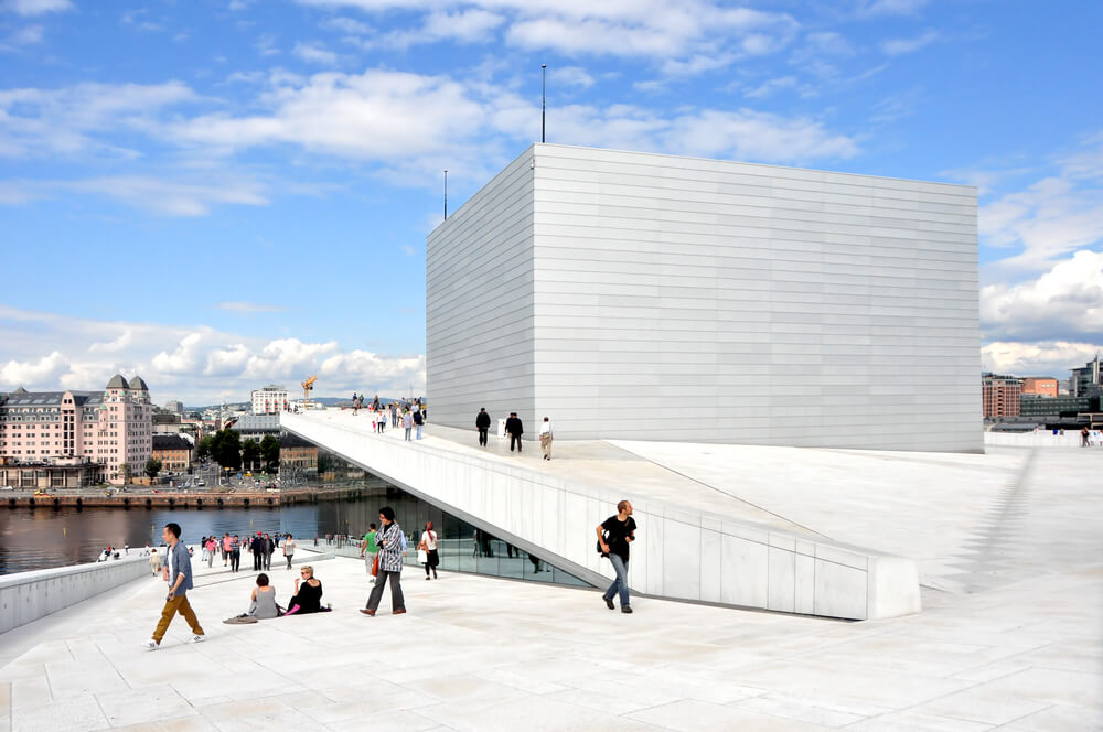 Azotea de la Ópera de Oslo