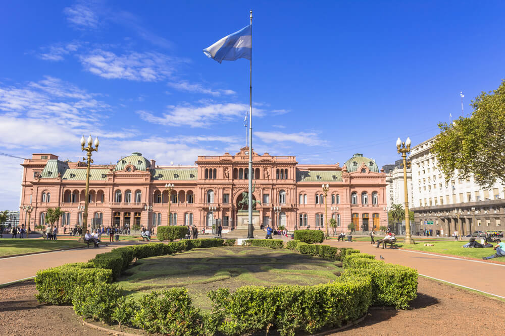 Casa Rosada en Argentina