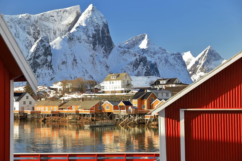 Casas típicas de Reine