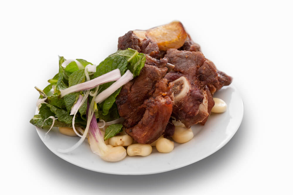 Chicharrón, uno de los platos de la gastronomía cuzqueña