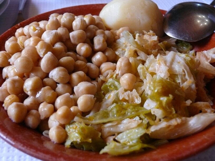 Cocido maragato t´´ipico de la gastronomía de León