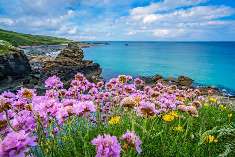 Costa de Cornualles desde el England Coast Path