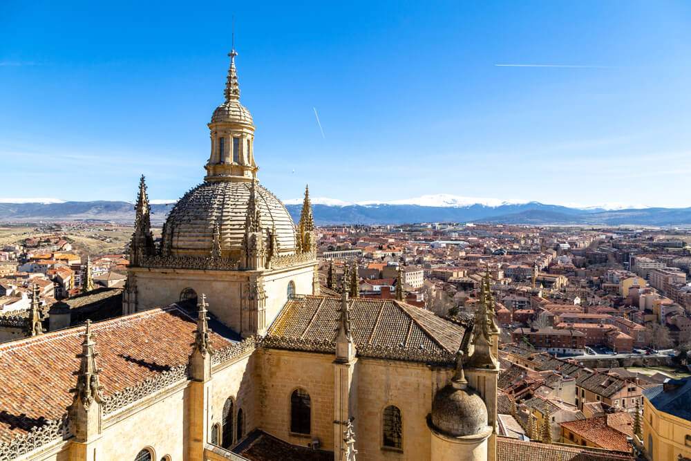 Cúpula de la catedral de Segovia