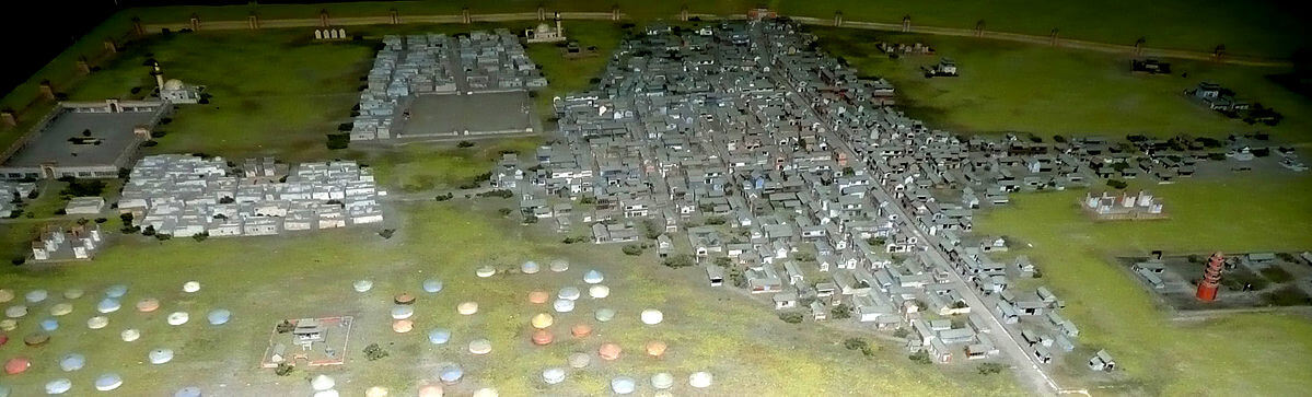 Maqueta de Karakórum