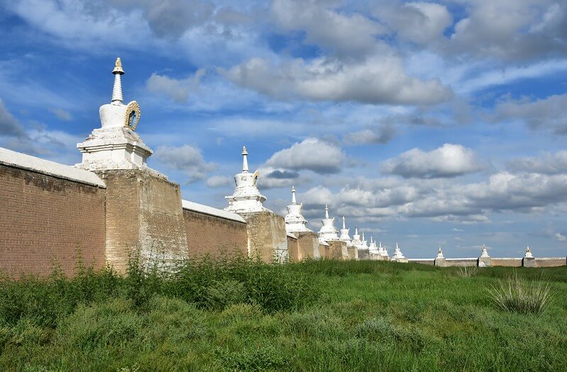 Monasterio cerca de Karakórum
