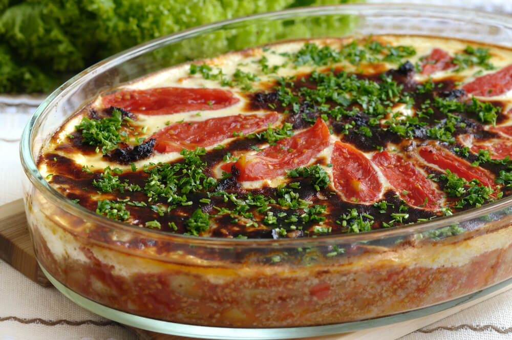 Musaca típica de las gastronomía búlgara