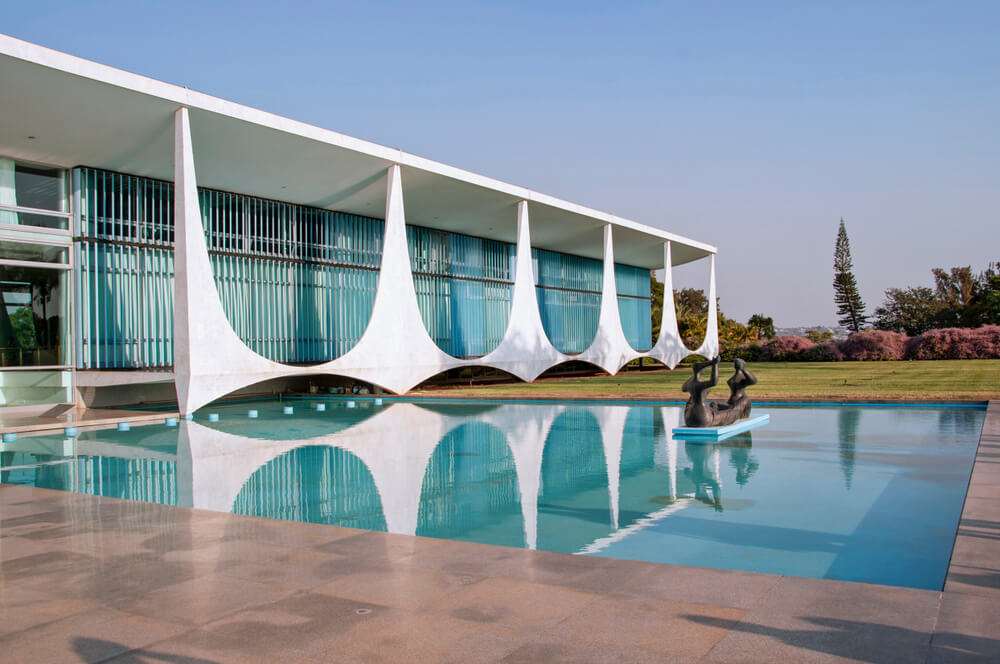Palacio de Alvorada en Brasilia