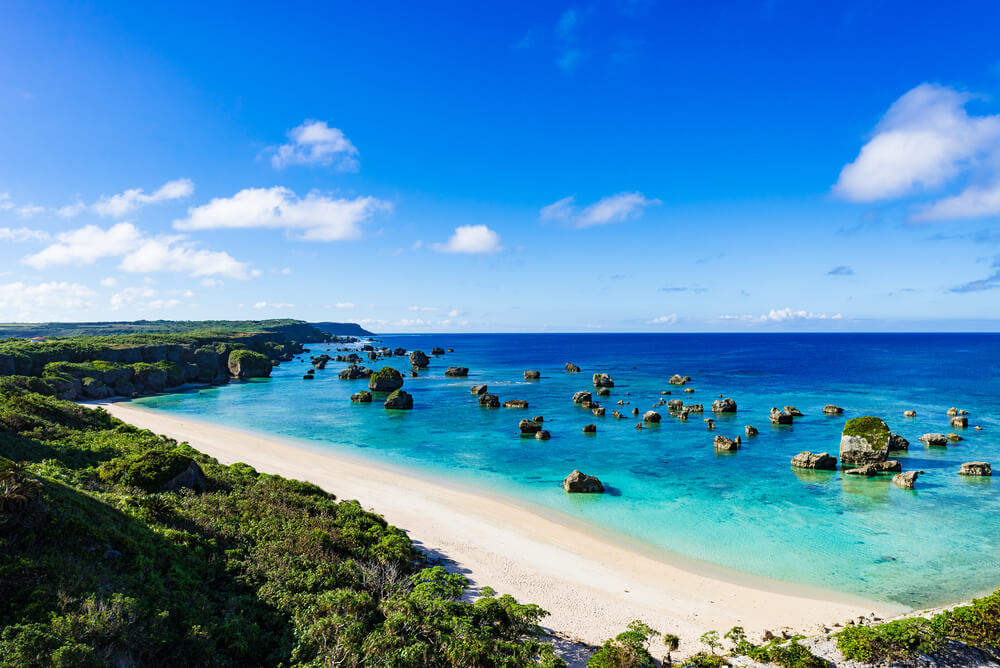 Playa en Okinawa