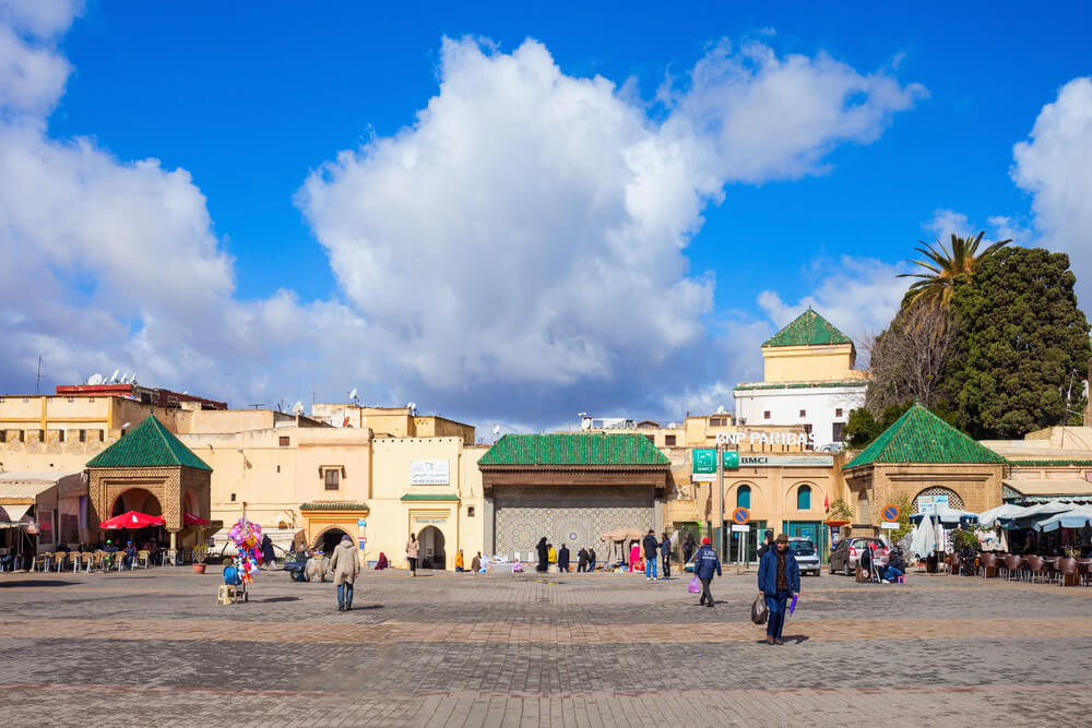 Plaza El-Hedim en Mequínez