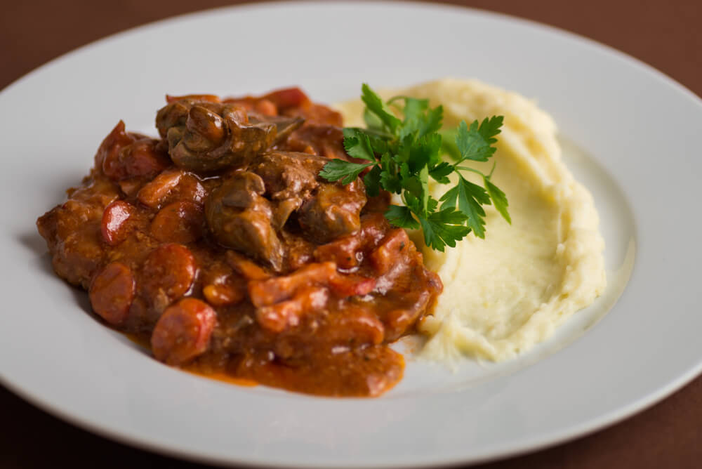 Plato de porkolt