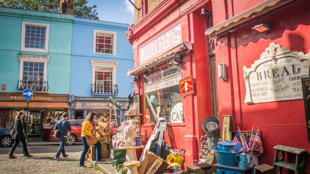 MErcados de Londres: Portobello Road