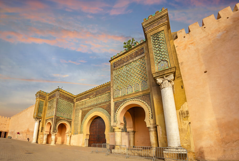 Puerta de Bab el-Mansour en Maequínez