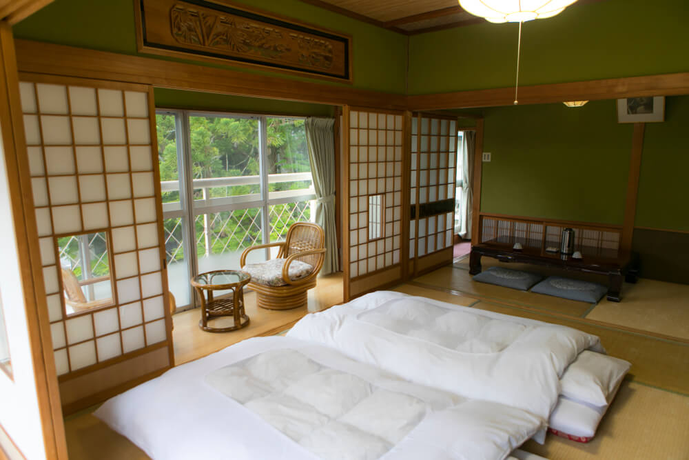 Ryokan tradicional para vivir Japón en pareja