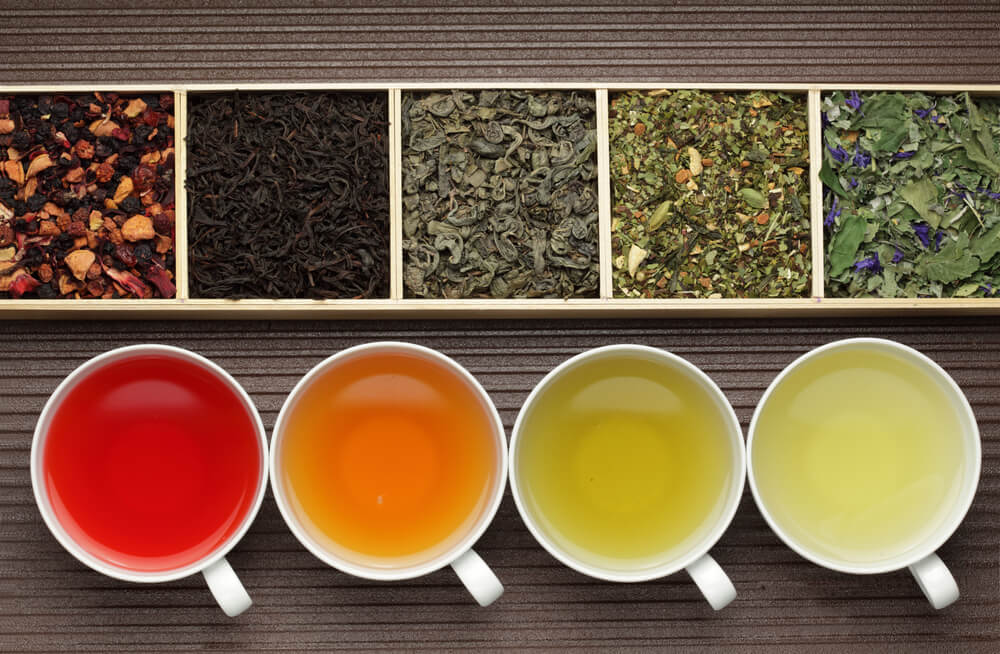 Diferentes tipos de buen té