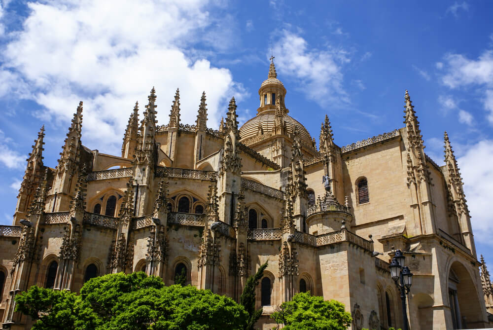 Vista del templo