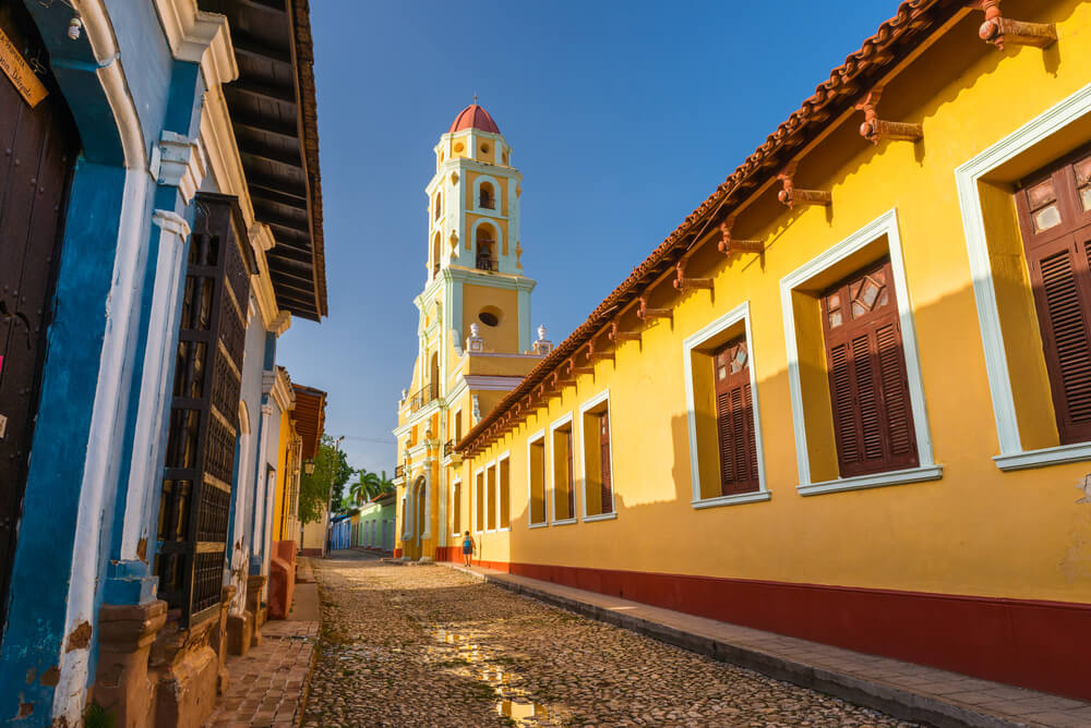 Calle de Trinidad en Cuba