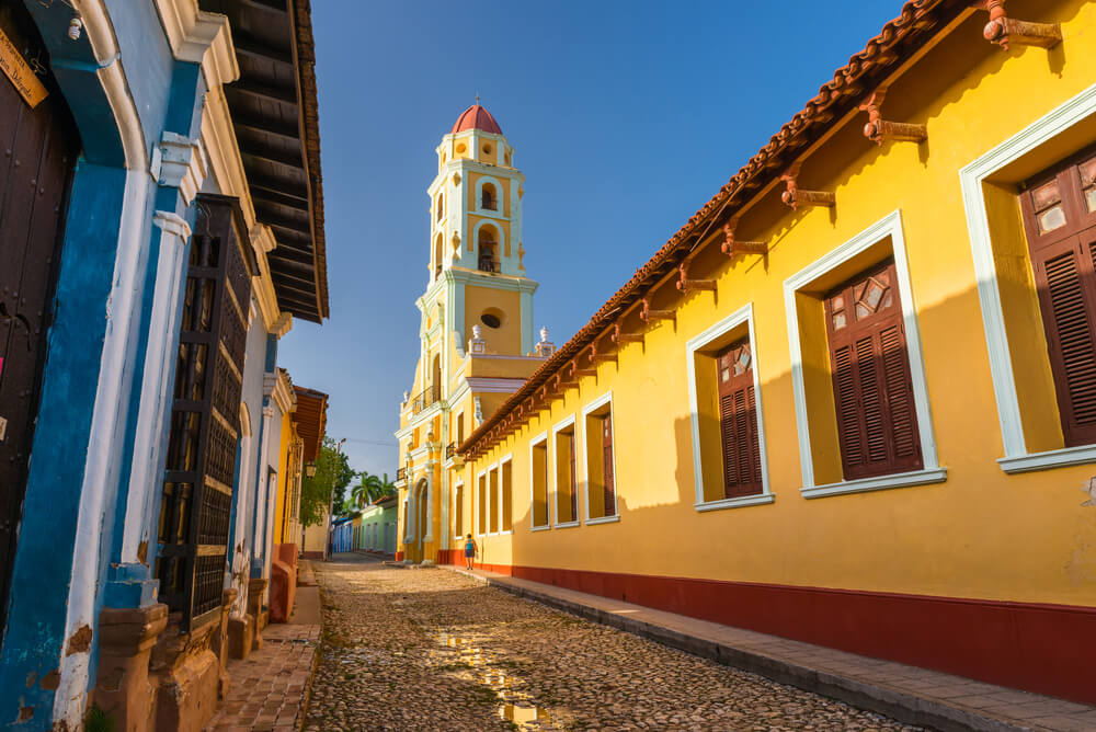 Calle de Trinidad en Cuba
