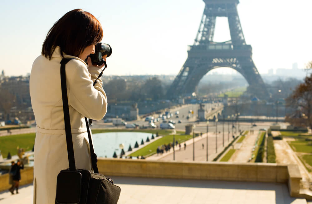 Turista japonés en París