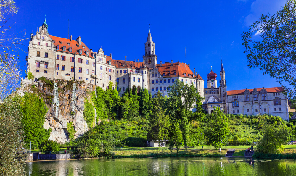 Vista del castillo de Sigmaringen
