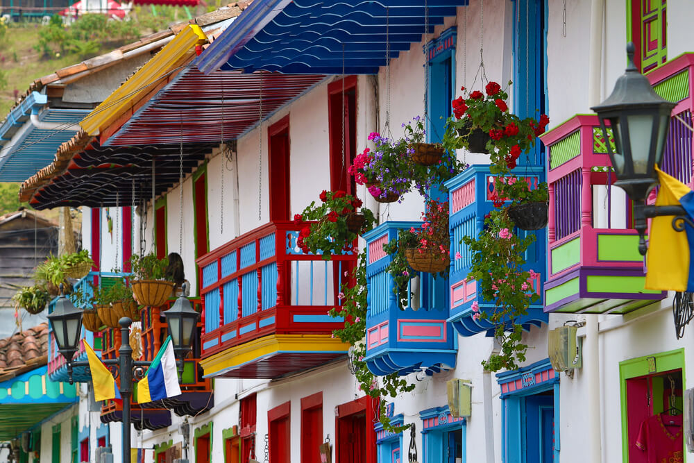 Balcones en Salento