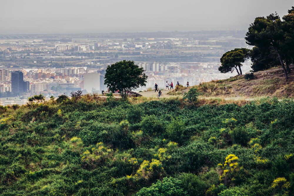 Caminantes en Collserola