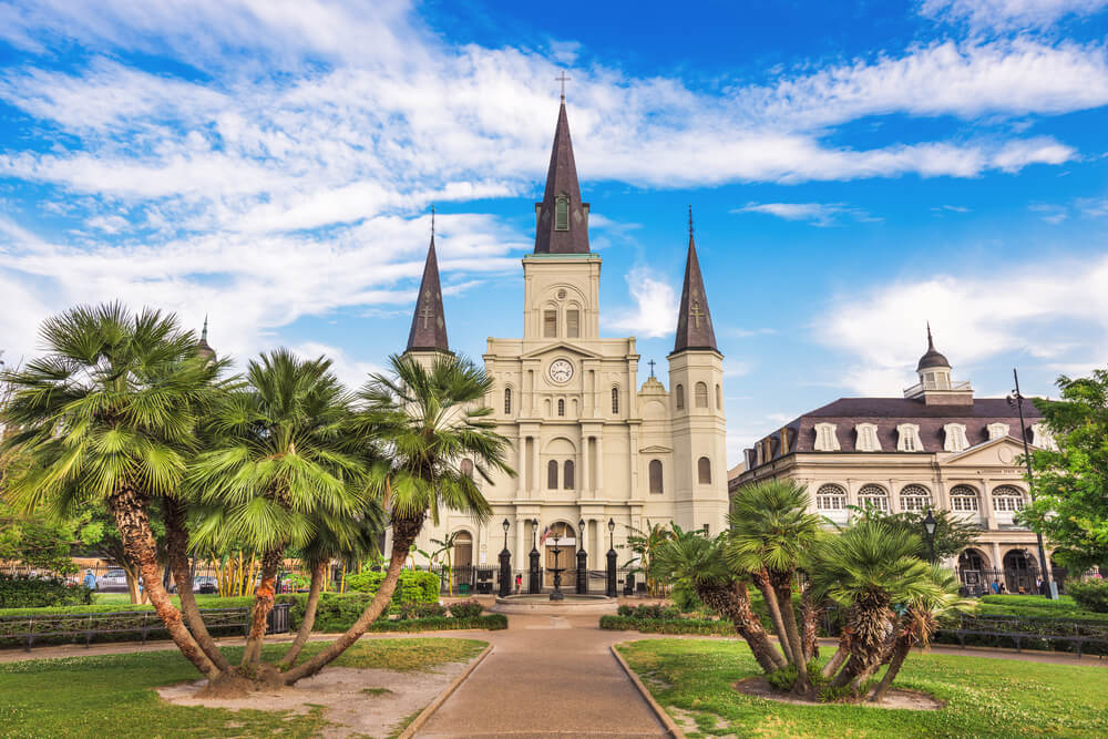 Catedral de San Luis de Nueva Orleans, ¡espectacular!
