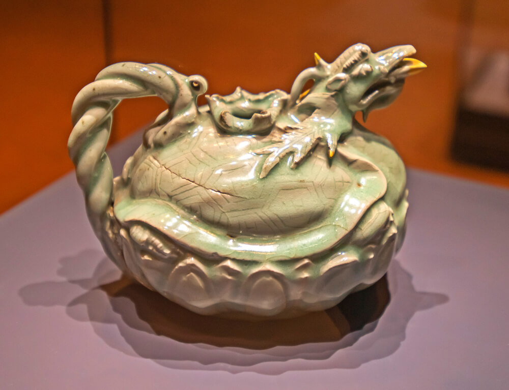 Celadón típico del arte coreano
