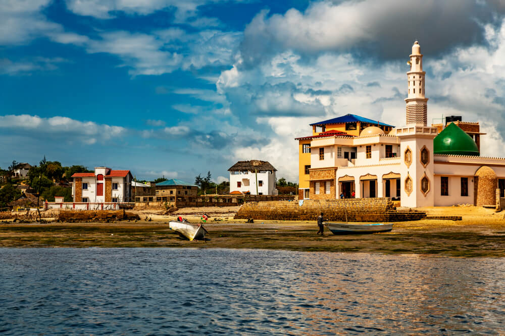 Vista de la ciudad de Lamu