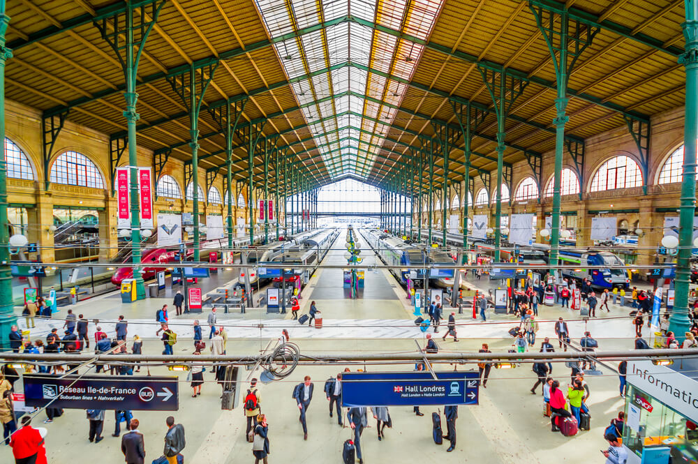 Gare du Nord en París