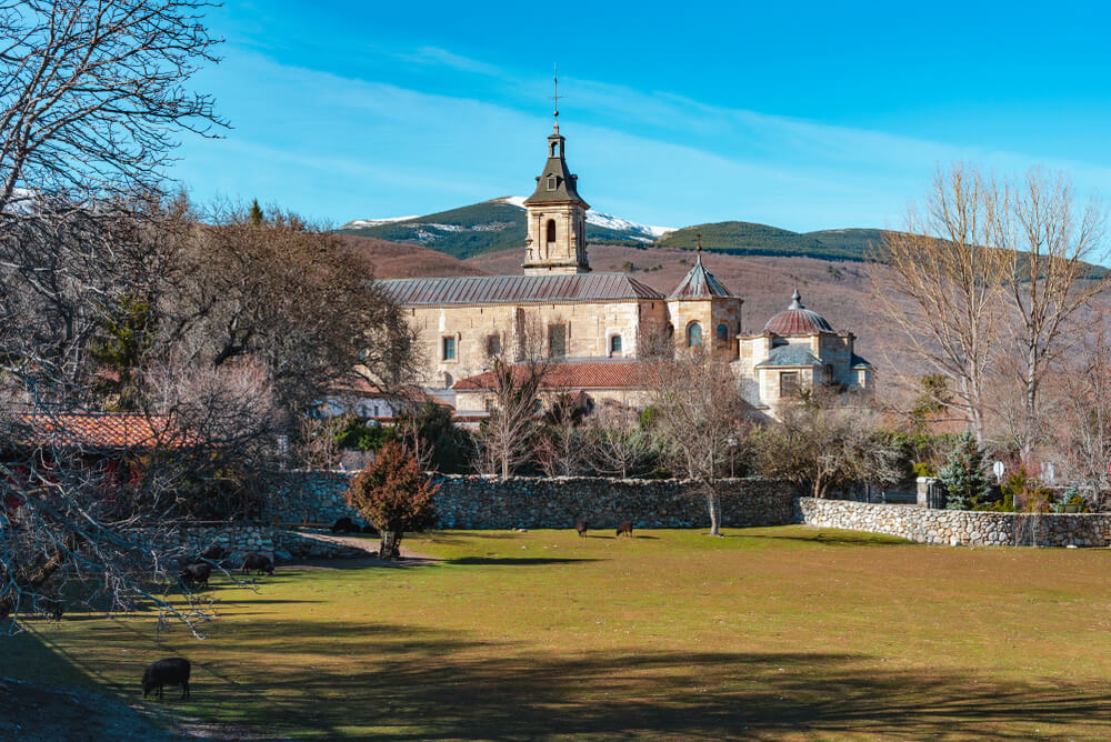 Monasterio de Santa María de El Paular en la Sierra Norte de Madrid
